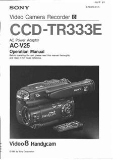 Blaupunkt CCR 815 manual. Camera Instructions.